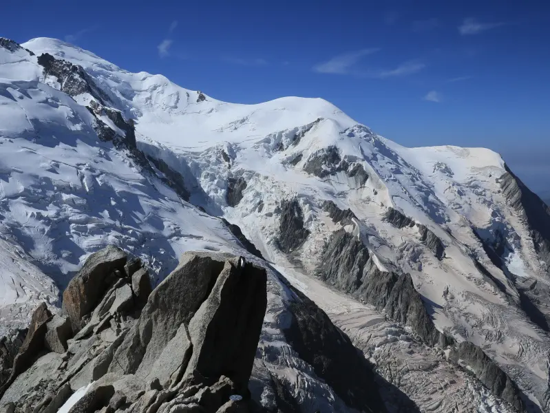 Mont Blanc Besteigung mit Bergführer