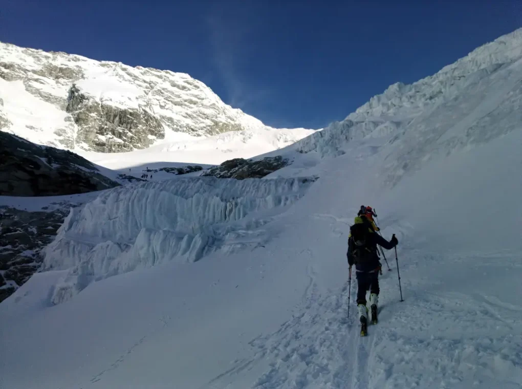 Glacier de la Serpentine